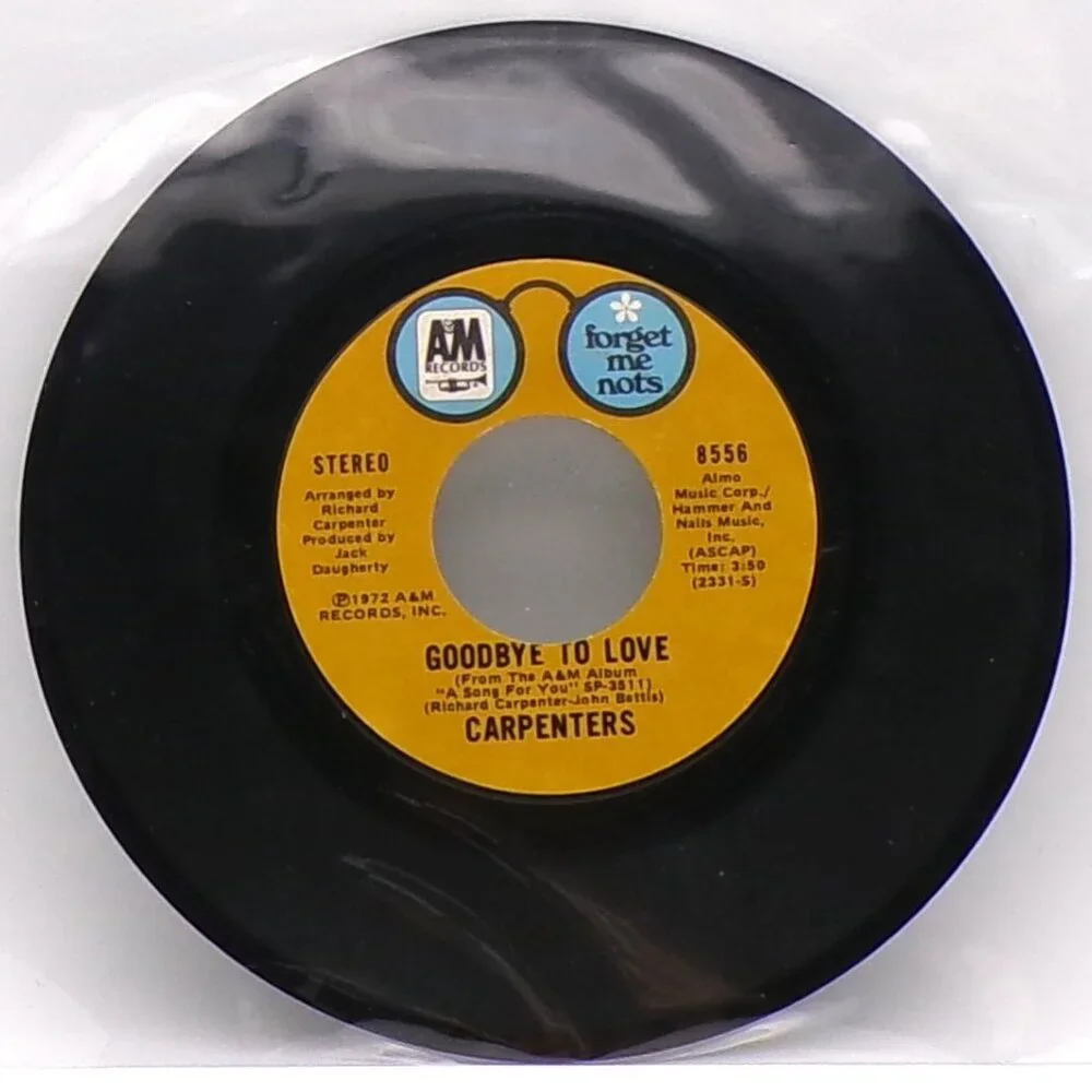 Top of the World/Goodbye To Love by The Carpenters 45 - Picture 4 of 6